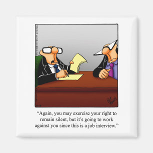 Magnet de Humour d'entreprise pour étouffement am