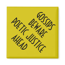 MAGNET DE JUSTICE POÉTIQUE
