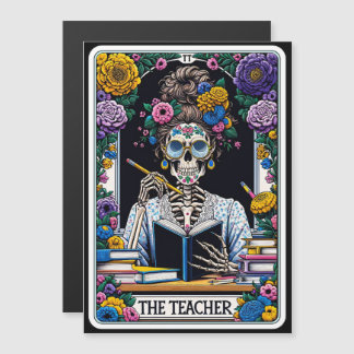 Magnet de la carte Tarot "L'enseignant"