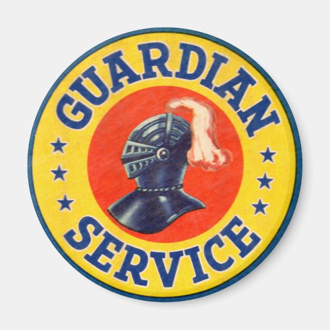 Magnet de la garde du service (Devant)