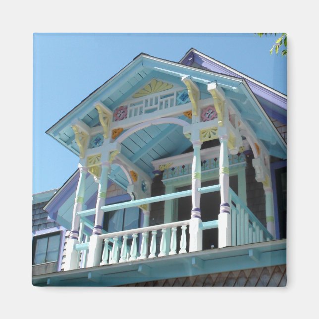Magnet de la maison victorienne Marthas Vineyard (Devant)