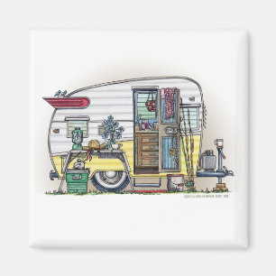 Magnet de la remorque de campeur de Shasta rv