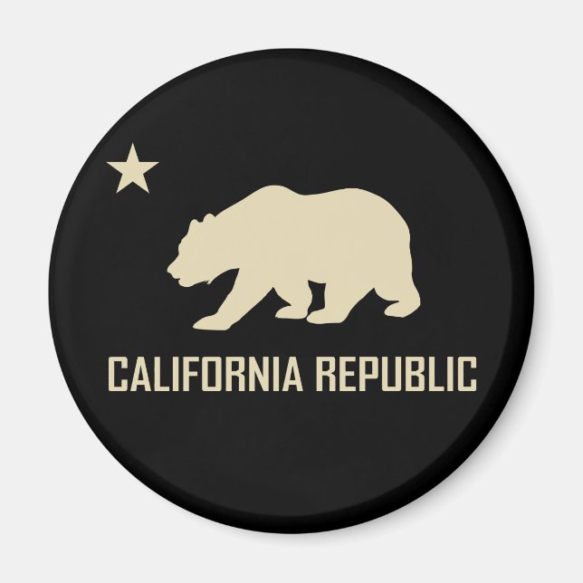 Magnet de la République de Californie (Devant)