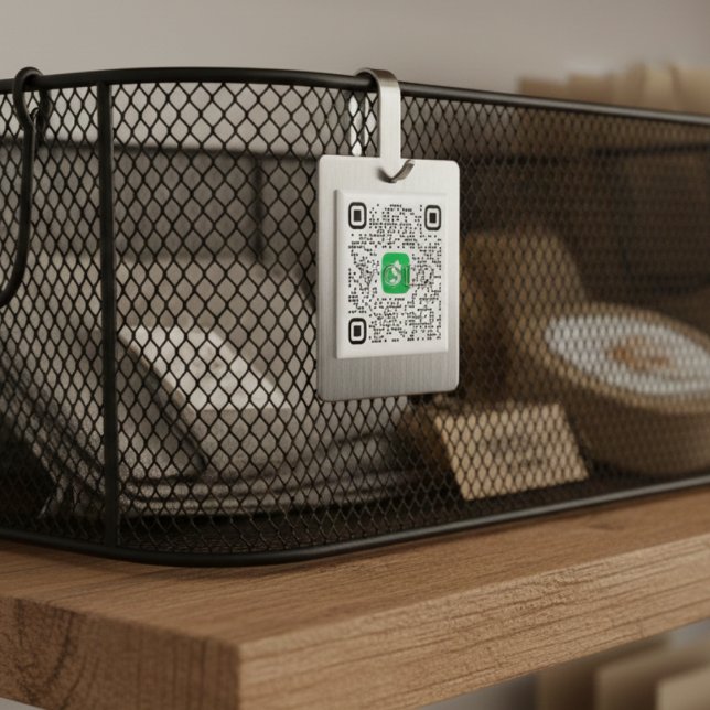 Magnet de l'application de trésorerie de code QR (QR Code Cash App Magnet)
