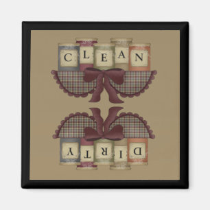 Magnet de lave-vaisselle de Country Jars