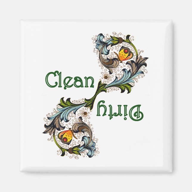 Magnet de lave-vaisselle florentin (Devant)