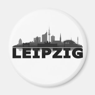 Magnet de Leipzig City / aimant de réfrigérateur