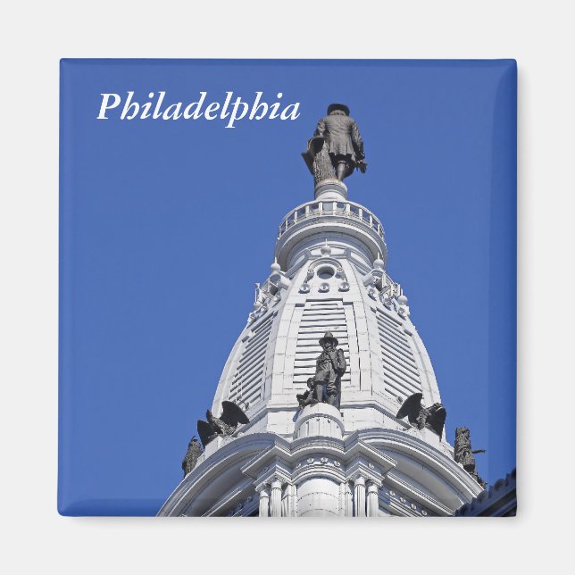 Magnet de l'hôtel de ville de Philly (Devant)