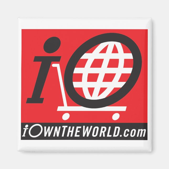 Magnet de logo noir (Devant)