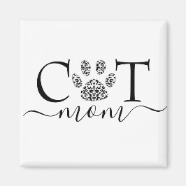 Magnet de maman de chat