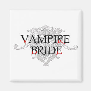Magnet de mariée de vampire
