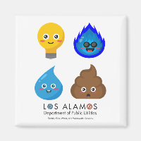 Magnet de mascotte utilitaire