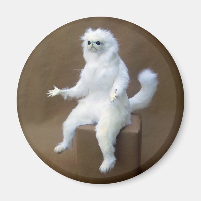 Magnet de mème du gardien de chambre (Devant)