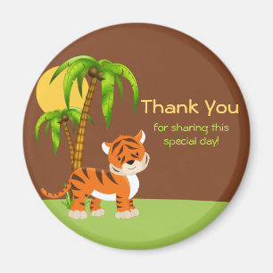 Magnet de Merci de tigre mou pour bébé