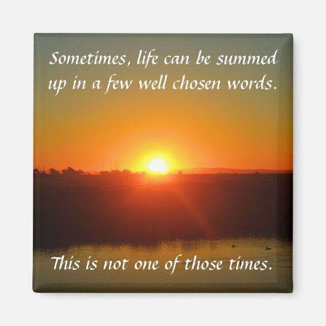 Magnet de mots choisis (Devant)