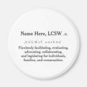 Magnet de MSW/LCSW/LCPC
