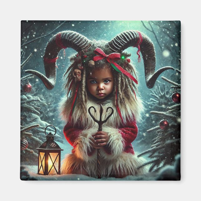 Magnet de Noël Krampus (Devant)