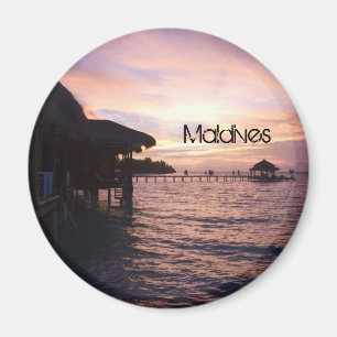 Magnet de plage aux Maldives