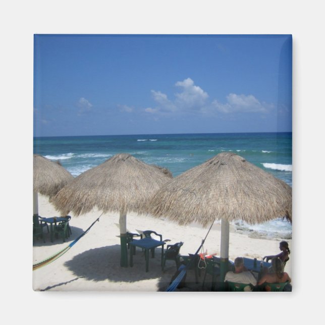 Magnet de plage de Cozumel (Devant)
