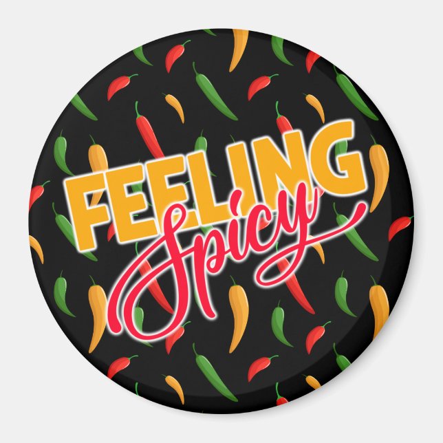 Magnet de poivrons épicés (Devant)