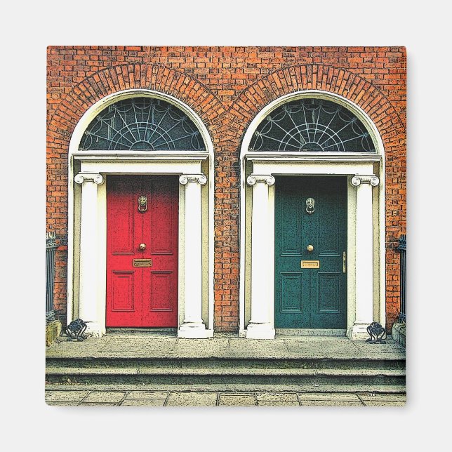 Magnet de portes géorgiennes (Devant)