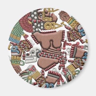 Magnet de réfrigérateur Coyolxauhqui