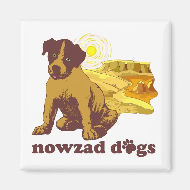 Magnet de réfrigérateur Nowzad (Devant)