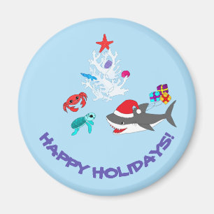 Magnet de requin de vacances mignon