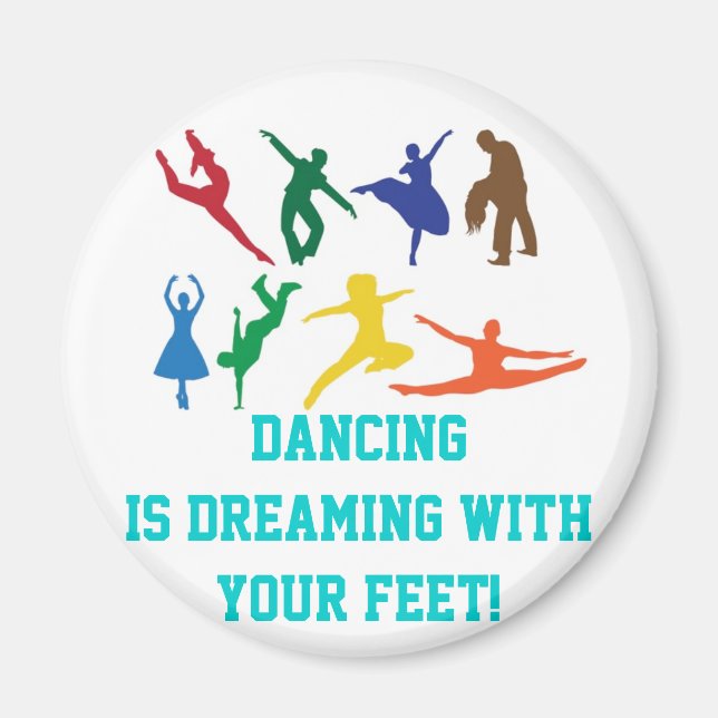 Magnet de rêve de danse (Devant)