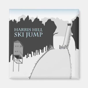 Magnet de saut de ski Harris Hill