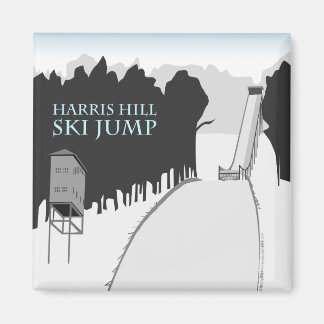 Magnet de saut de ski Harris Hill