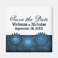 Magnet de sauvegarde de date à engrenages Steampun