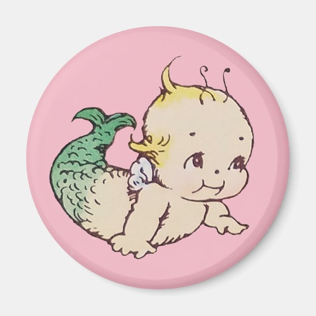 Magnet de sirène Kewpie (Devant)