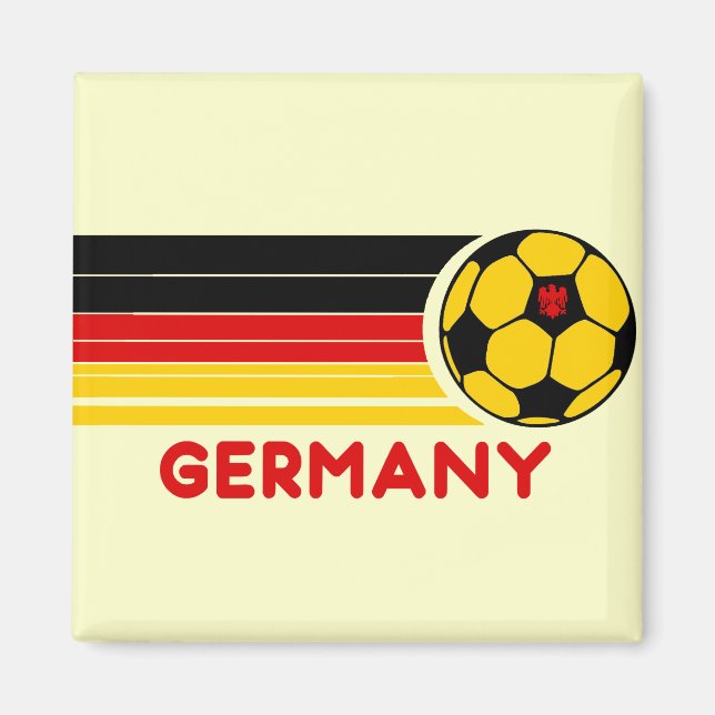 Magnet de soccer allemand (Devant)