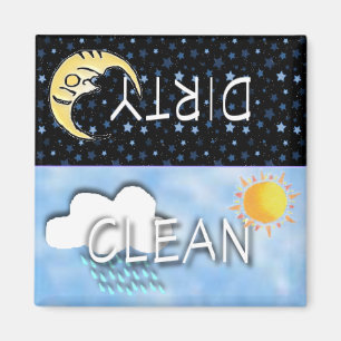 MAGNET DE SOLEIL LUNE DIRTY-PROPRE