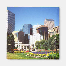 Magnet de souvenirs du centre-ville de Denver