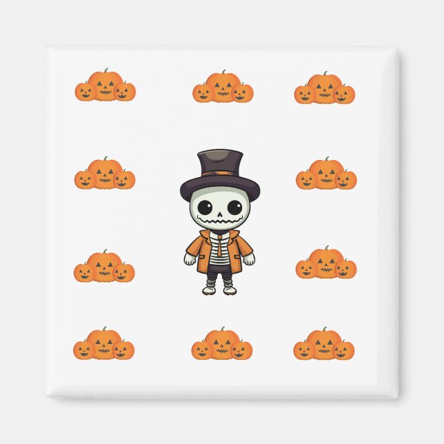 Magnet de squelette (Devant)