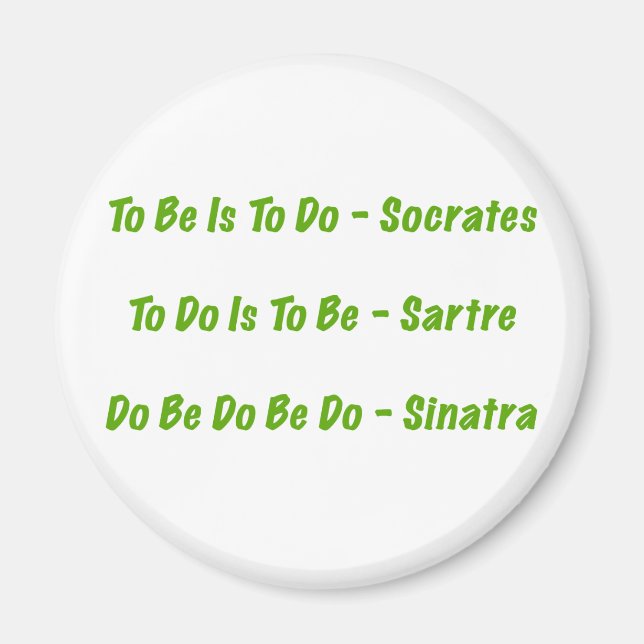 Magnet de superbes citations de Sorta (Devant)