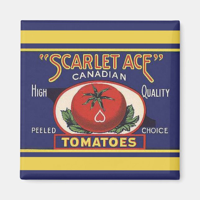Magnet de tomates de l'as de la pastille (Devant)