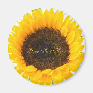 Magnet de tournesol gai