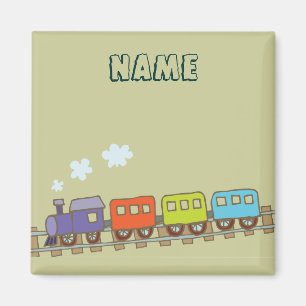 Magnet de train de jouets