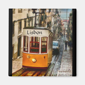 Magnet de tramway de Lisbonne