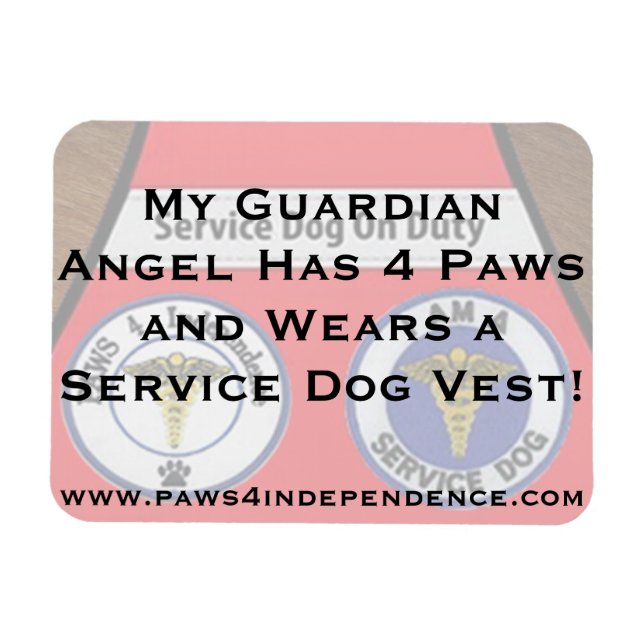 Magnet de voiture Angel Gardien (Horizontal)