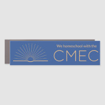 Magnet de voiture du CMEC - rectangle, programme 9