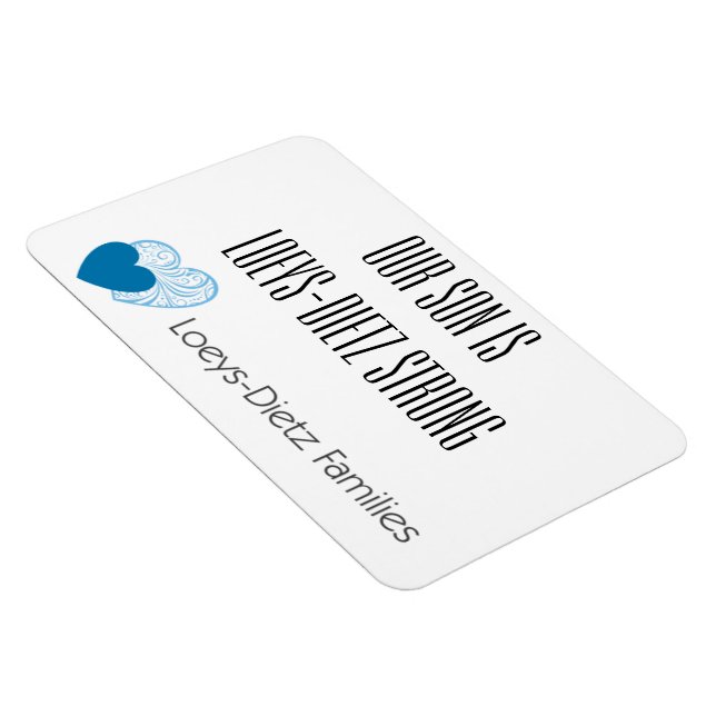 Magnet de voiture Loeys-Dietz (Côté Droit)