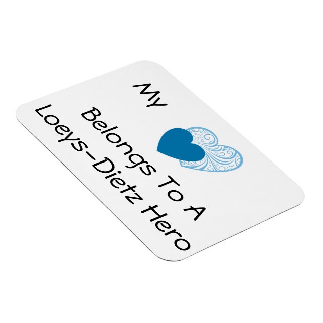 Magnet de voiture Loeys-Dietz (Côté Droit)