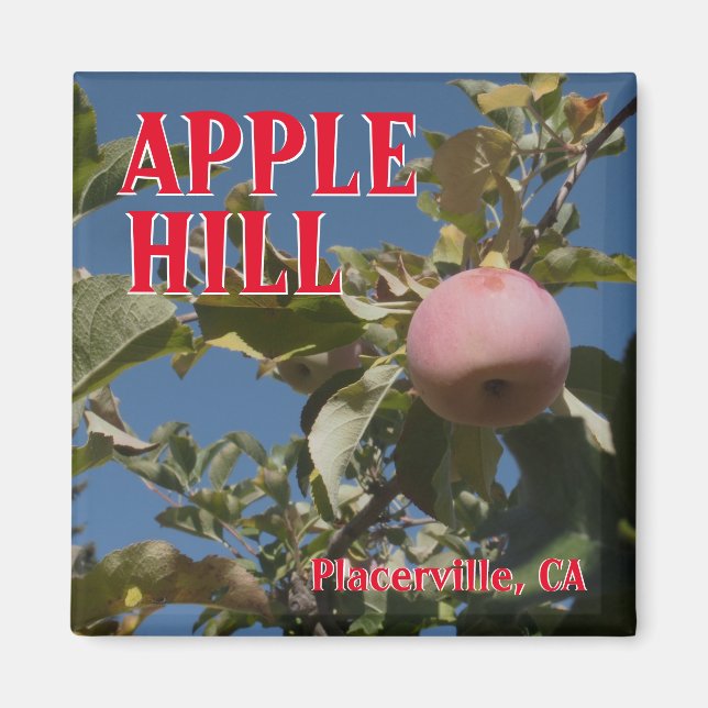 Magnet de voyage Apple Hill Placerville (Devant)