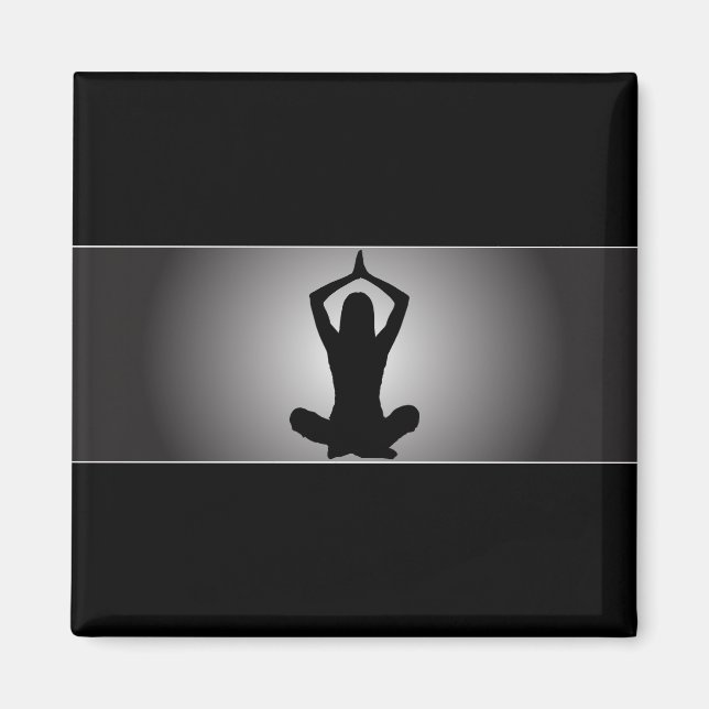 Magnet de yoga classique (Devant)