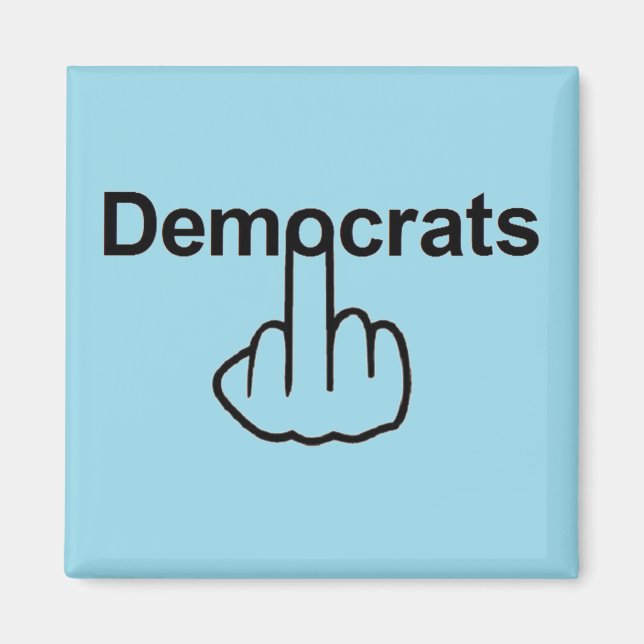 Magnet Demokraten Drehte (Vorne)