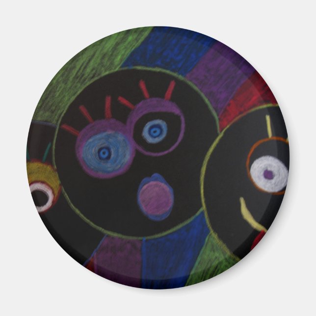 Magnet d'émotion fou (Devant)